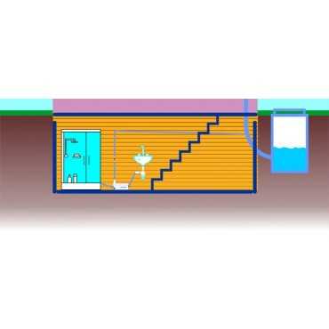 перенос умывальника и душевой