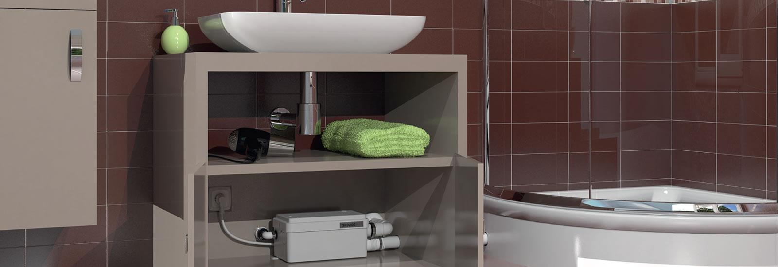 правильная установка насоса для душевой кабины и раковины обеспечит долгий срок службы