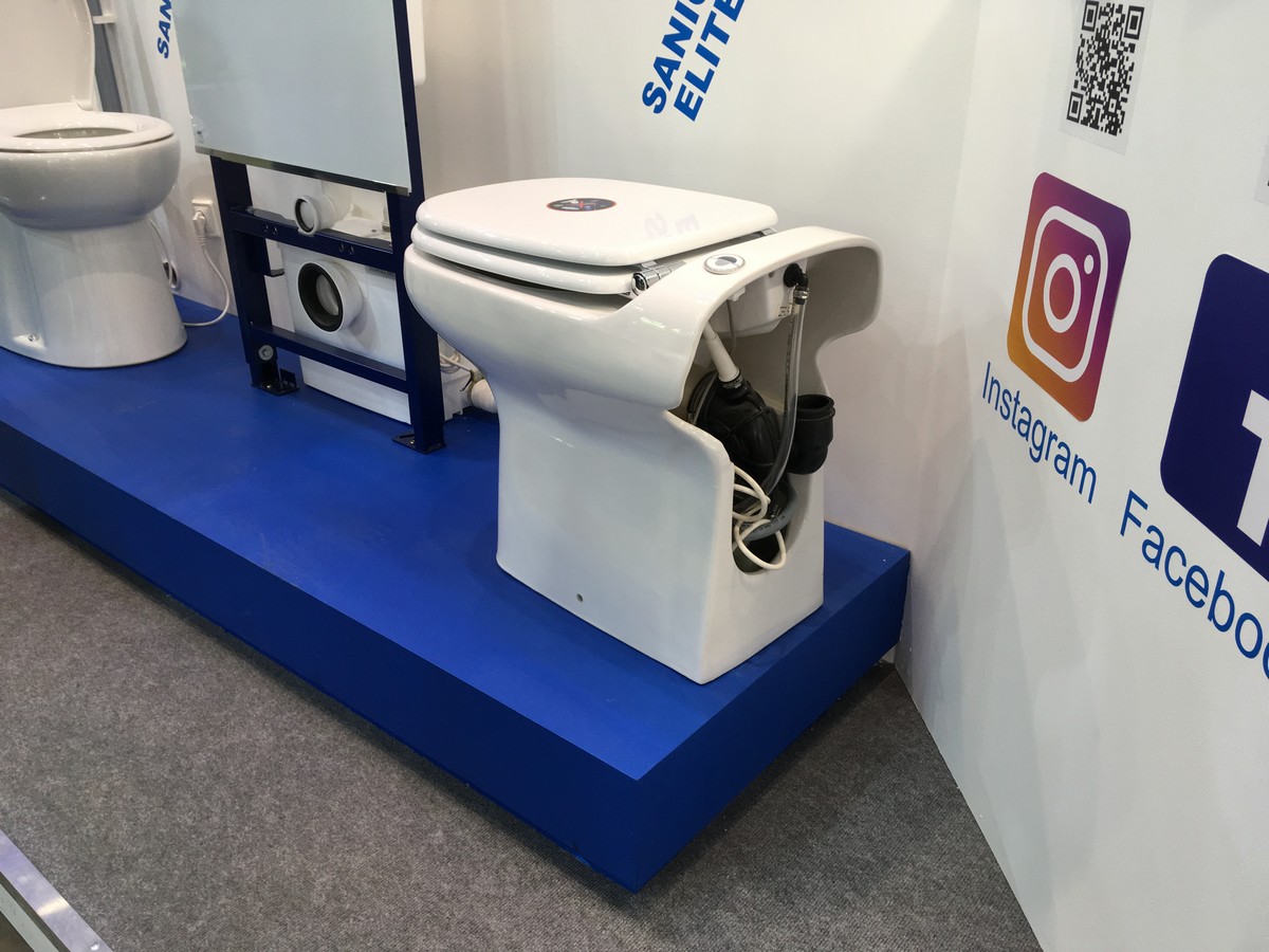 унитаз компакт с насосом