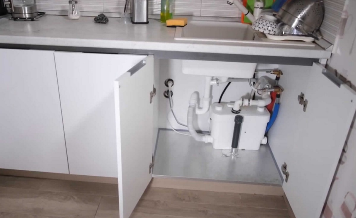 канализационный насос для кухонной мойки