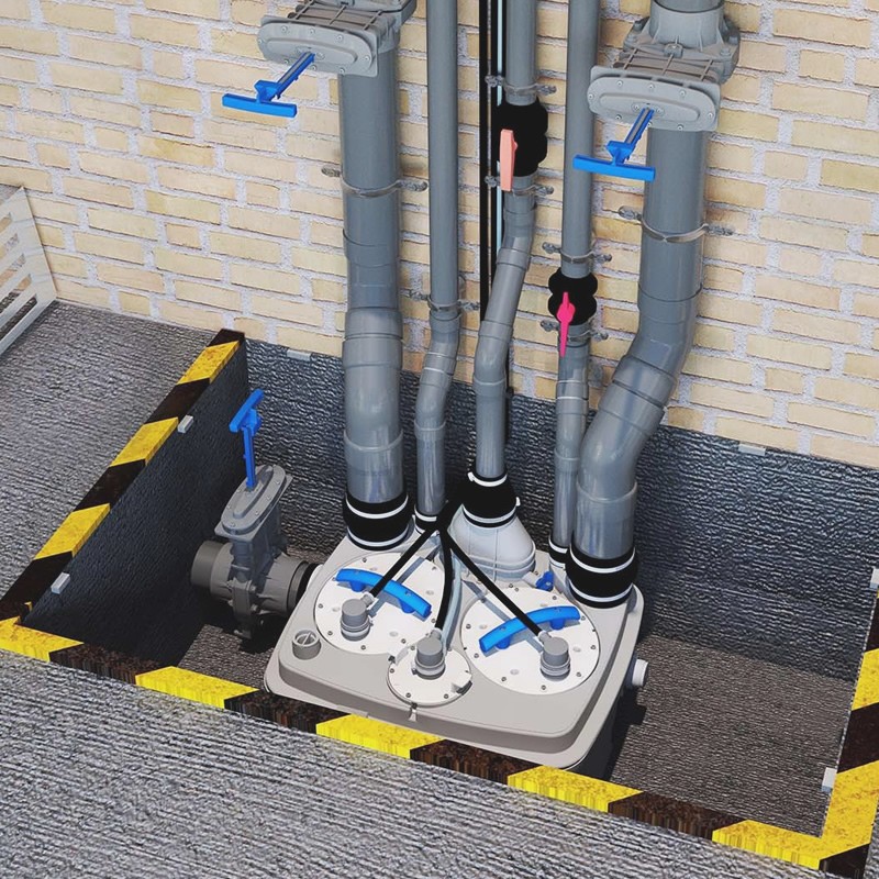 канализационная насосная установка для частного дома