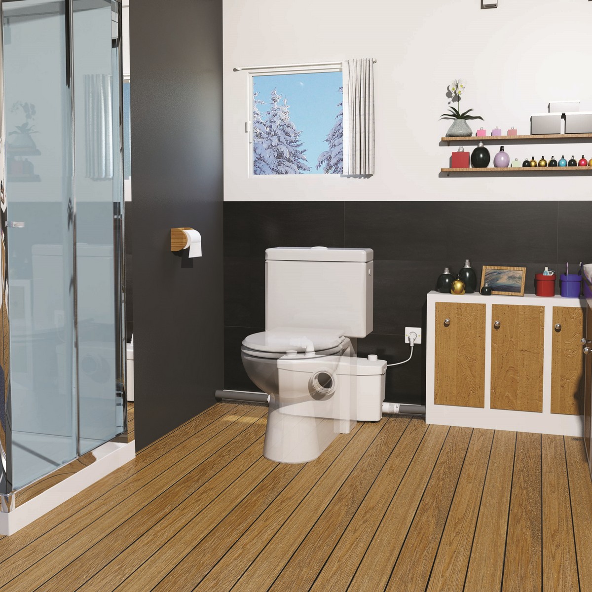 канализационный насос для унитаза