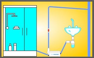 схема установки санитарных насосов