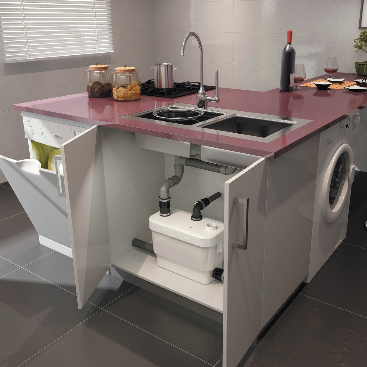 канализационные насосы для кухни