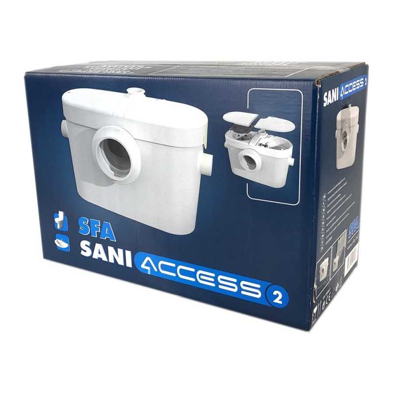 как установить унитаз с насосом измельчителем