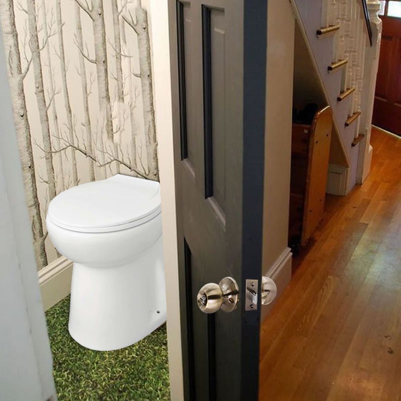 как установить насос к унитазу