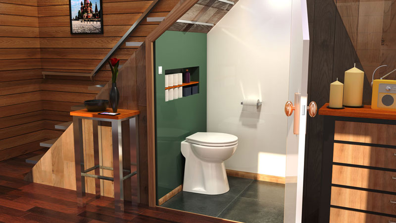 унитаз sanicompact lc