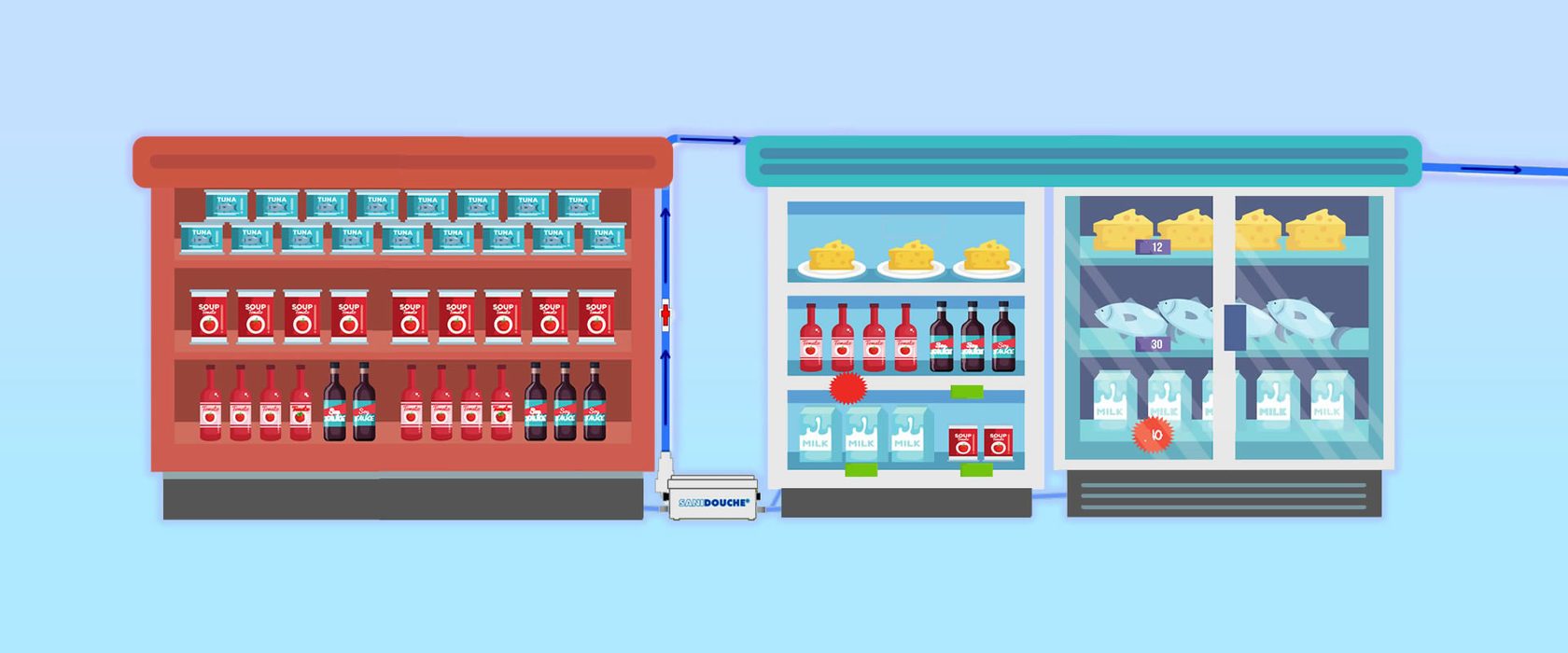 дренажная помпа для отвода конденсата