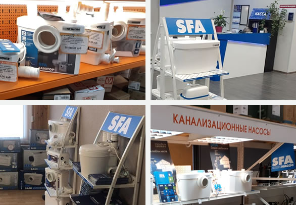 Ритейлеры SFA - более 600 точек продаж в России