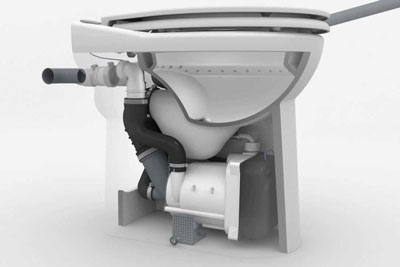 унитаз с измельчителем