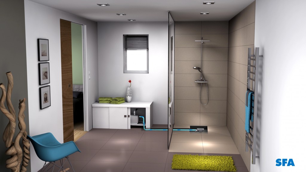 Стиральная машина в подвале - канализация в цокольном этаже частного дома